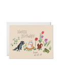 Birthday Critters Card