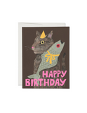 Cat's Delight Birthday Card