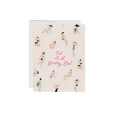 Ooh La La Birthday Girl Card