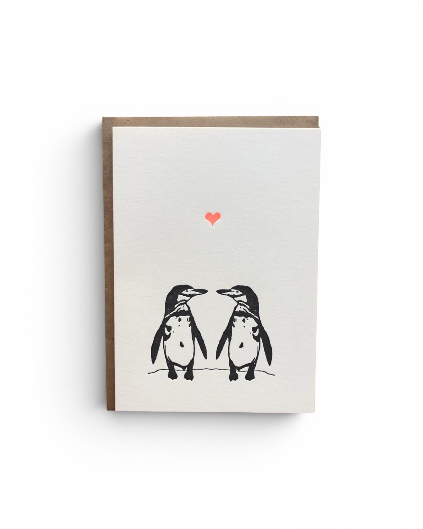 Lark Press Penguins in Love Card