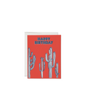 Happy Birthday Saguaro Cactus Card