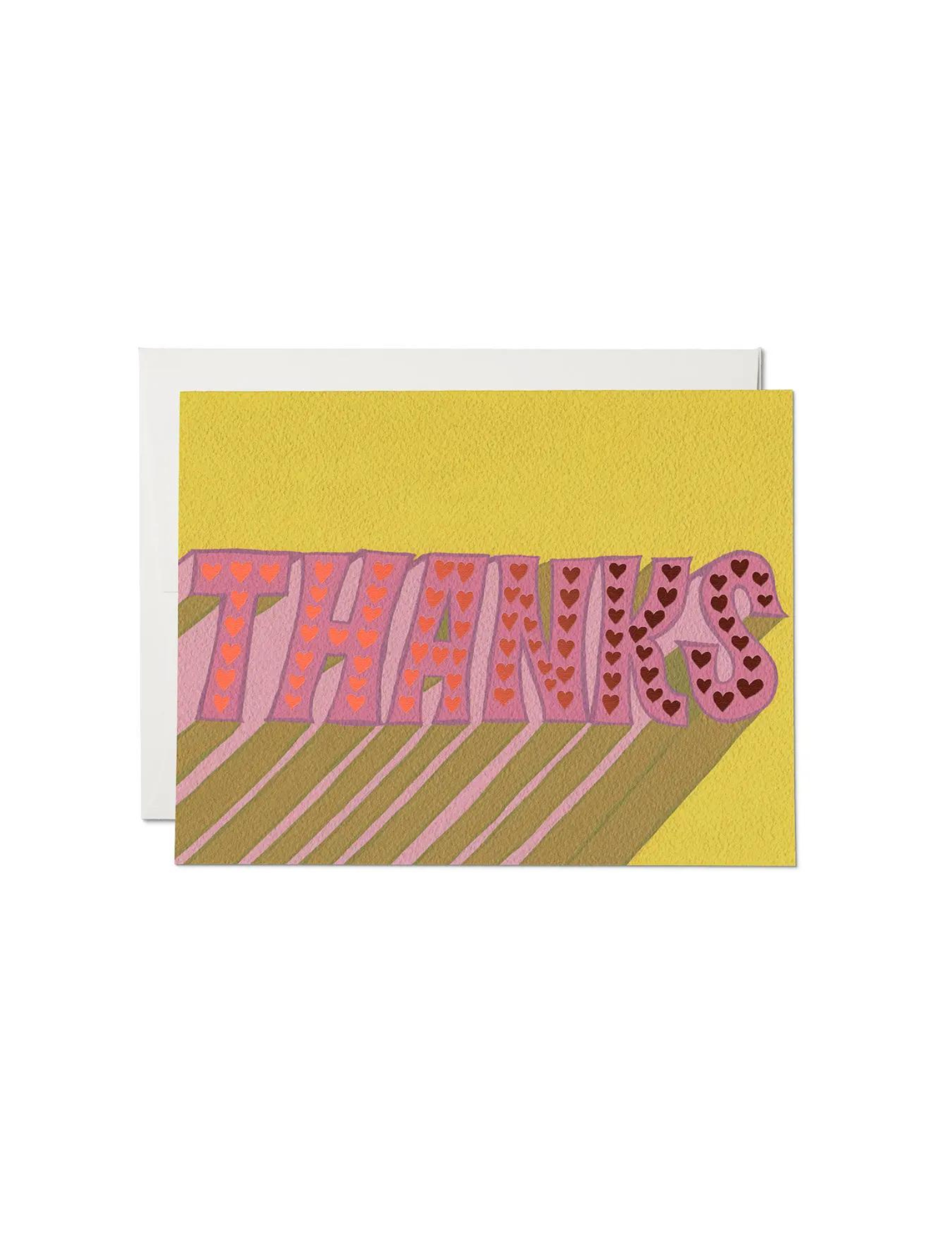 Thank You Heart Card