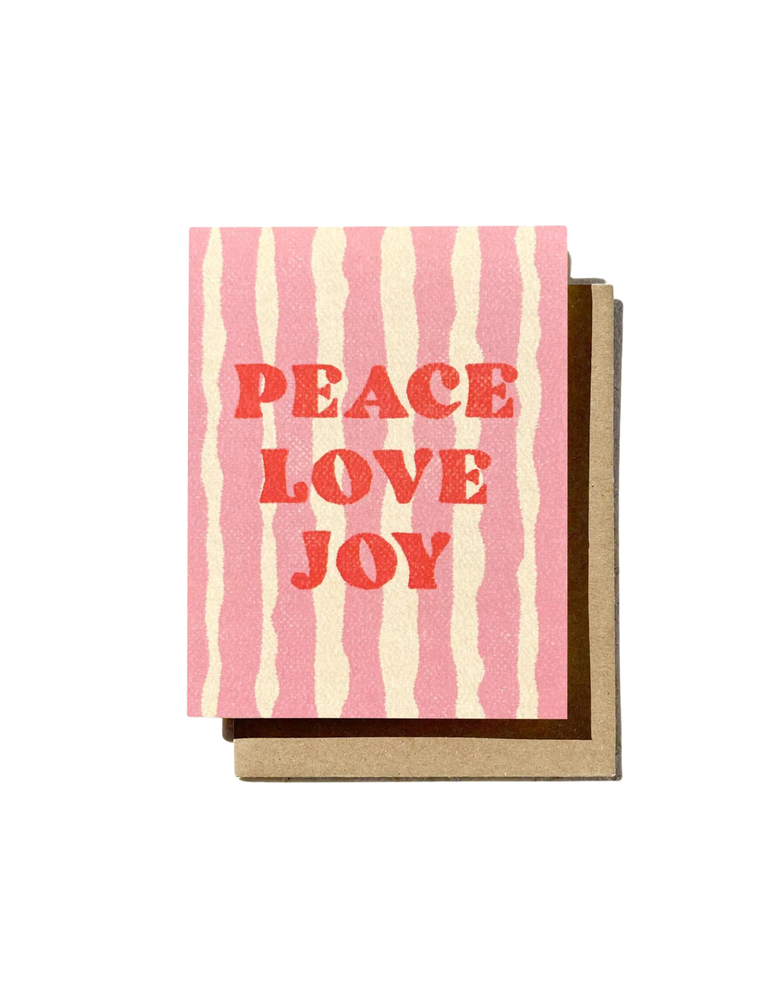 Peace Love Joy Card