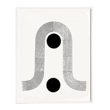 Sunwave Woodblock Print