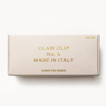 box for No. 4 Claw Clip - Black Marble