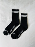 Boyfriend Socks Noir
