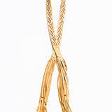 Braided Root Fringe Bolo