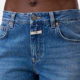 Jinnie Shorts - Mid Blue — view 3