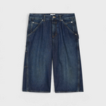 CLOSED Wylie wide denim short in dark blue vintage wash - view 7