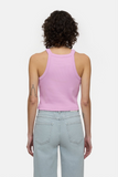 Back view of Racer Top - Pink Poeny