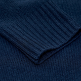 Merino Wool Turtleneck - Dark Night