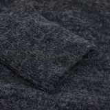 Mock Neck Long Sleeve - Dark Grey Melange