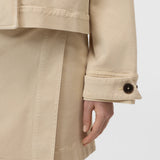 Cropped Utility Jacket - Camel Beige