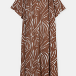 Flat image of Kaftan Dress - Arabica Espresso