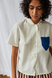 Embroidery on Johanson Shirt - Off White