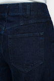 Ridge-X - Dark Blue close up view of back pocket