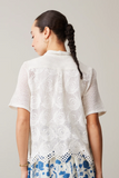 Back of JoJo Shirt - Swirl Crochet