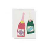 Red Cap Cards Champagne Celebrate Card