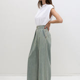 Coxone Pant - Khaki Indigo