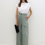 Coxone Pant - Khaki Indigo