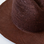 Crochet Brisa Fedora - Brown — view 4