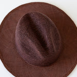Crochet Brisa Fedora - Brown — view 3