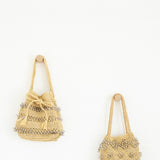 Crystal Bucket Bag - Natural