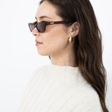 Romi Sunglasses - Transparent Rust
