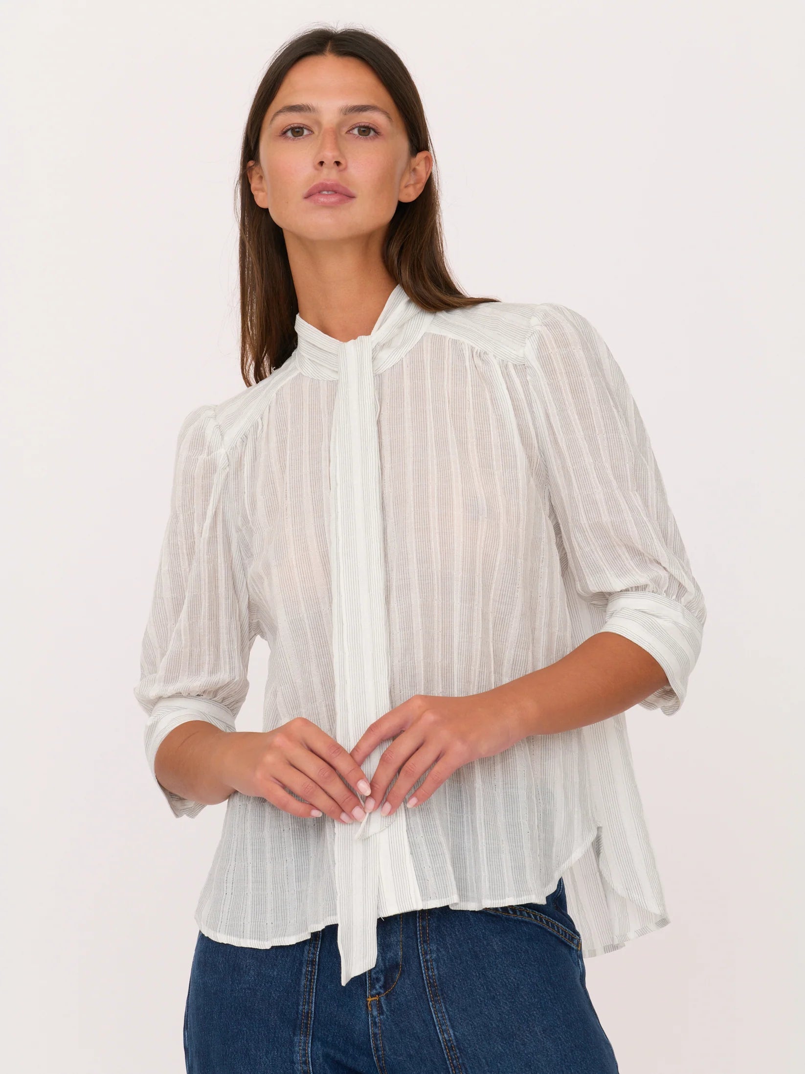 SECULAR Dixie Shirt - White Stripe