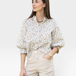 Esme Blouse - Biscotti Floral — view 2