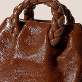 handle of Bombon Crinkled Glossy - Cocoa