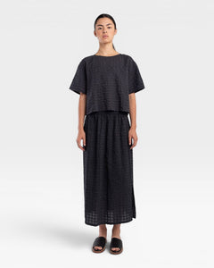 Georgia Tee - Faded Black