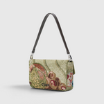 STAUD Timmy Convertible Shoulder Bag in Still Life Fruit - with shoulder strap