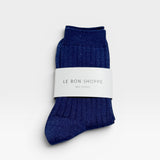 Glitter Her Socks - Sapphire