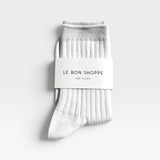 Her Socks - Classic White