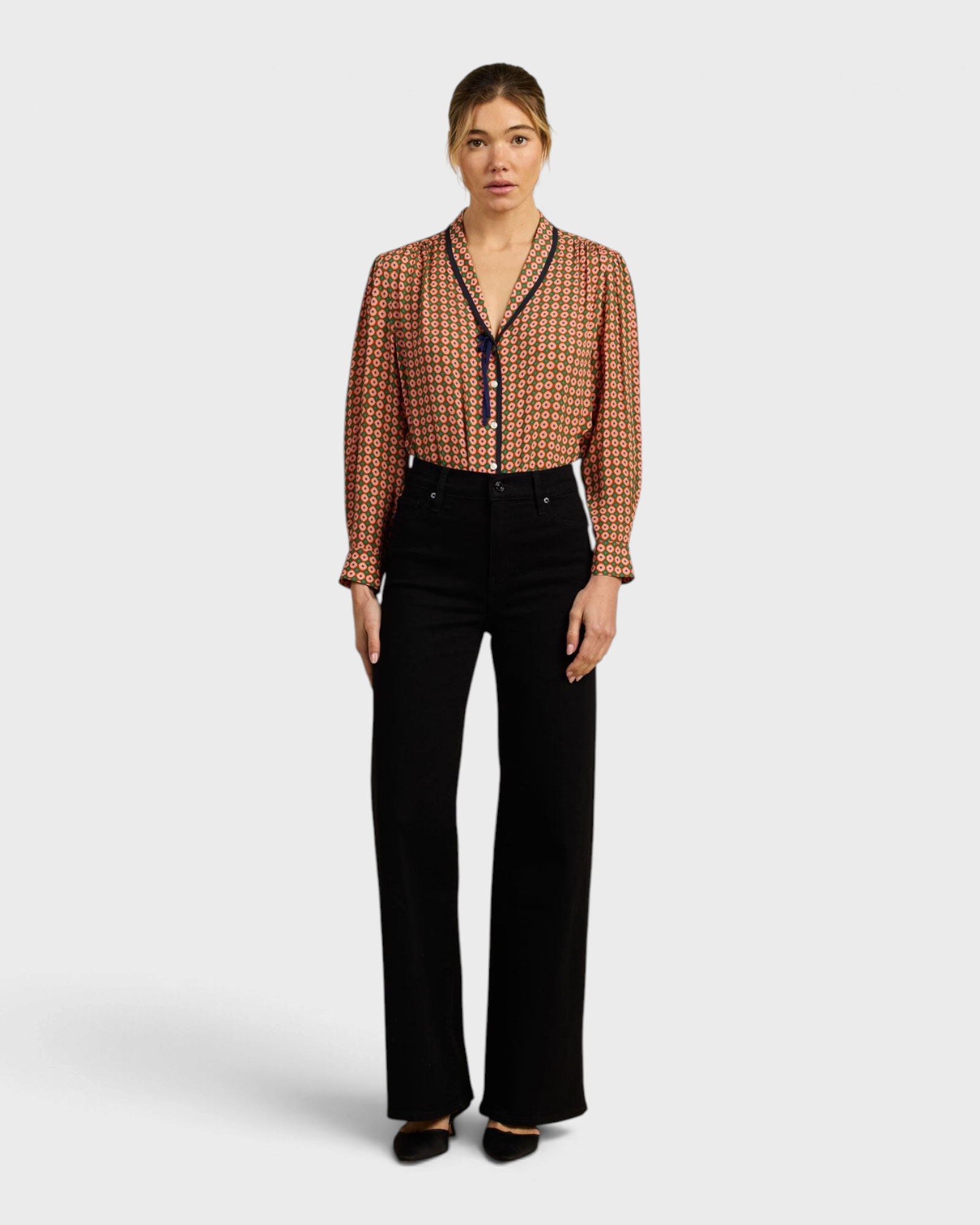 Trovata Lottie Blouse in Vintage Parlor — view 2