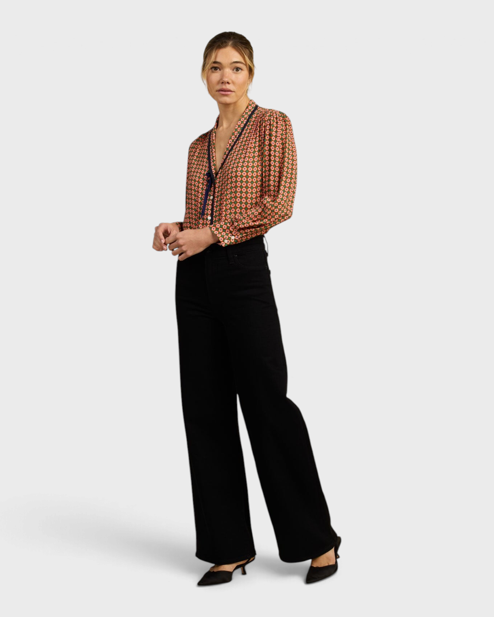 Trovata Lottie Blouse in Vintage Parlor — view 3