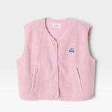 American Vintage Hoktown Sleeveless Jacket - Dragee Chine