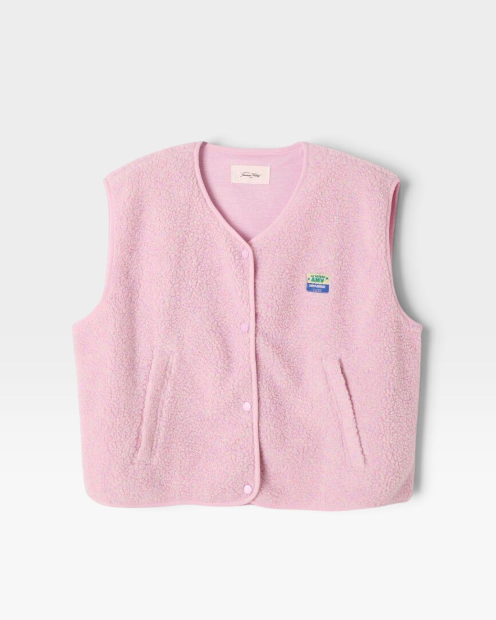 American Vintage Hoktown Sleeveless Jacket - Dragee Chine
