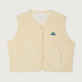 American Vintage Hoktown Sleeveless Jacket - Ecru