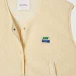 American Vintage Hoktown Sleeveless Jacket - Ecru