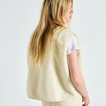 American Vintage Hoktown Sleeveless Jacket - Ecru