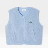 American Vintage Hoktown Sleeveless Jacket - Givre Chine