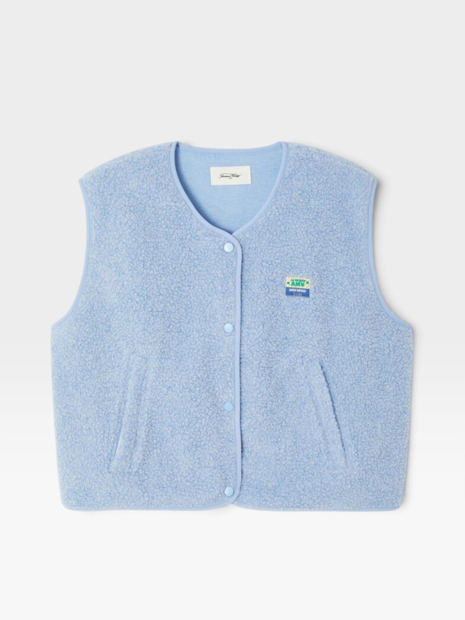 American Vintage Hoktown Sleeveless Jacket - Givre Chine