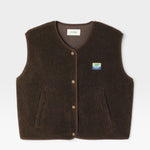 American Vintage Hoktown Sleeveless Jacket - Marronnier Chine