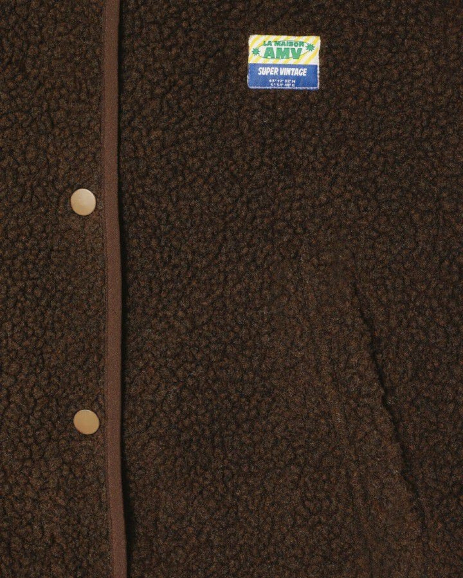 American Vintage Hoktown Sleeveless Jacket - Marronnier Chine