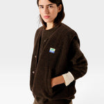 American Vintage Hoktown Sleeveless Jacket - Marronnier Chine