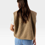 American Vintage Hoktown Sleeveless Jacket - Melange Nutmeg
