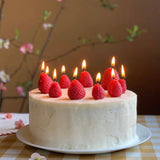 Strawberry Birthday Candles