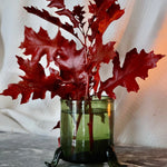 La Soufflerie Hurricane Vase with 3 Feet Vert Fumé